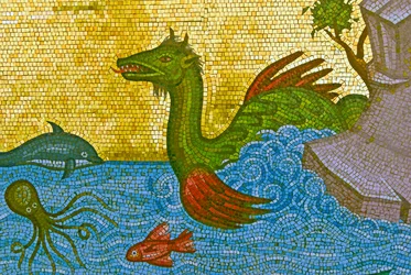 Sea Serpent, Kykkos Monastery, Troodos Mountains, Cyprus